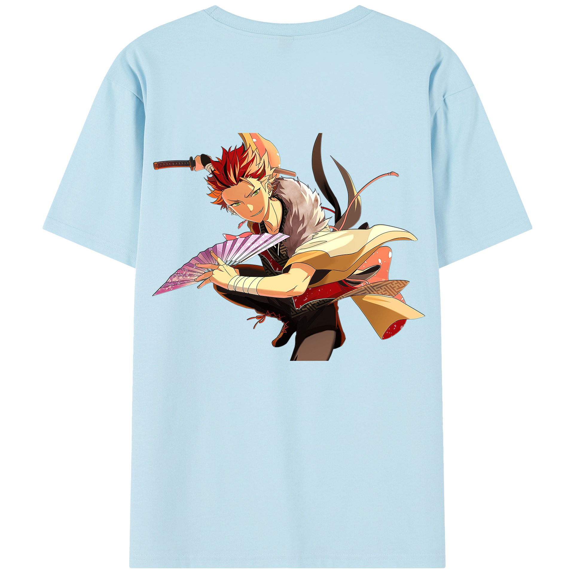 （画像用） あんさんぶるスターズ! Ensemble Stars 綿100％半袖Tシャツ（背面プリント）